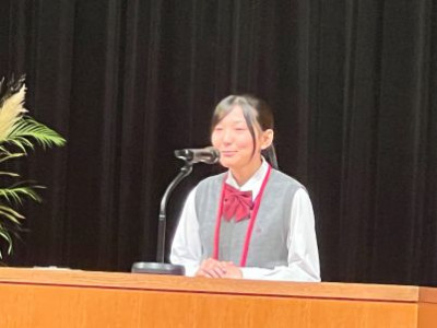 意見発表Ⅲ類（久門さん)